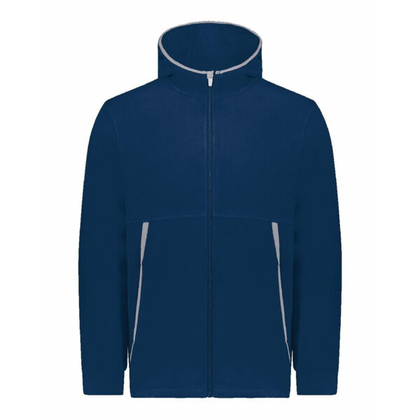 Youth Eco Revive™ Polar Fleece Hooded Full-Zip Jacket Thumbnail