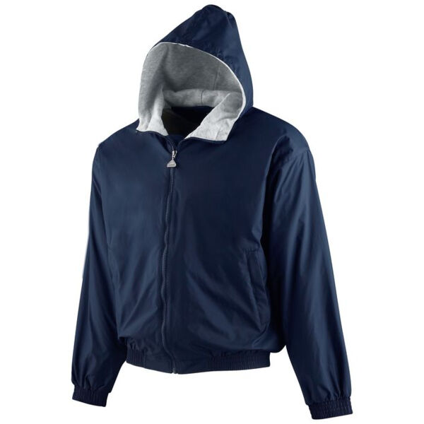 Youth Hooded Taffeta Jacket/Fleece Lined Thumbnail