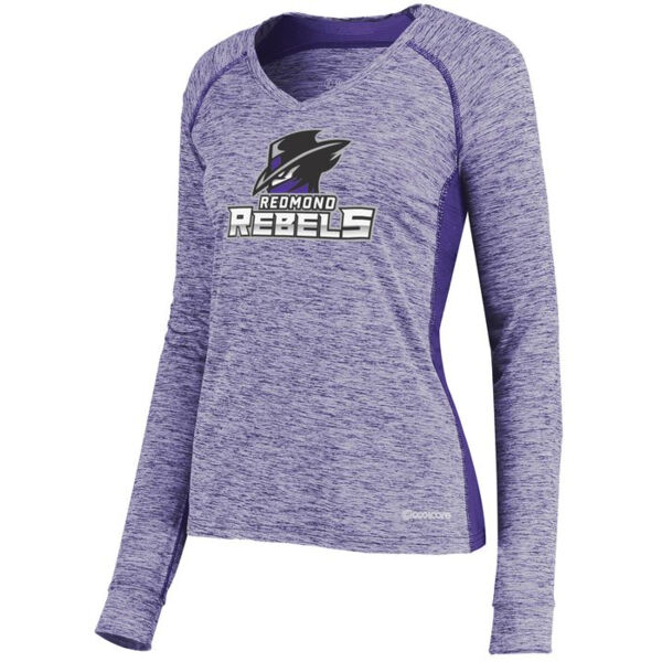 Ladies Electrify Long Sleeve Tee Powered by Coolcore(r) Thumbnail