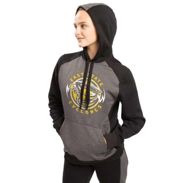 Ladies Three-Season Fleece Pullover Hoodie Thumbnail