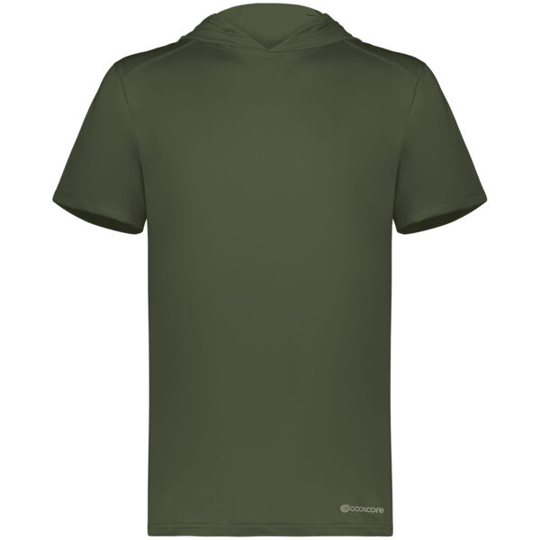 Short Sleeve Hoodie Powered by Coolcore(r) Thumbnail