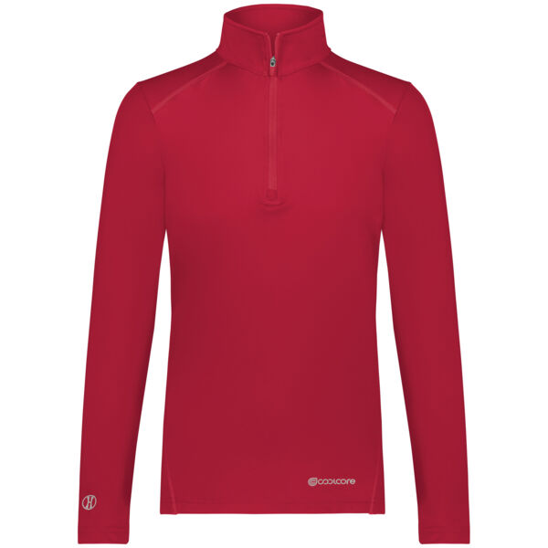 Ladies 1/4 Zip Pullover Powered by Coolcore(r) Thumbnail