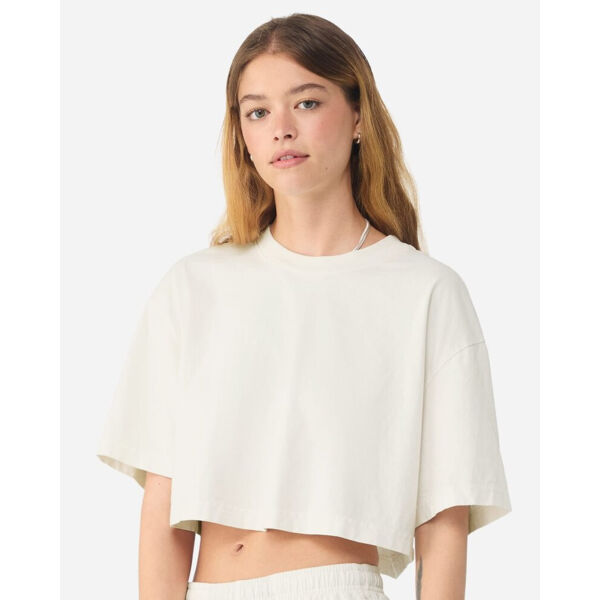 Women's Garment-Dyed Cropped Tee Thumbnail