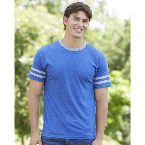 Unisex Triblend Varsity Ringer T-Shirt Thumbnail