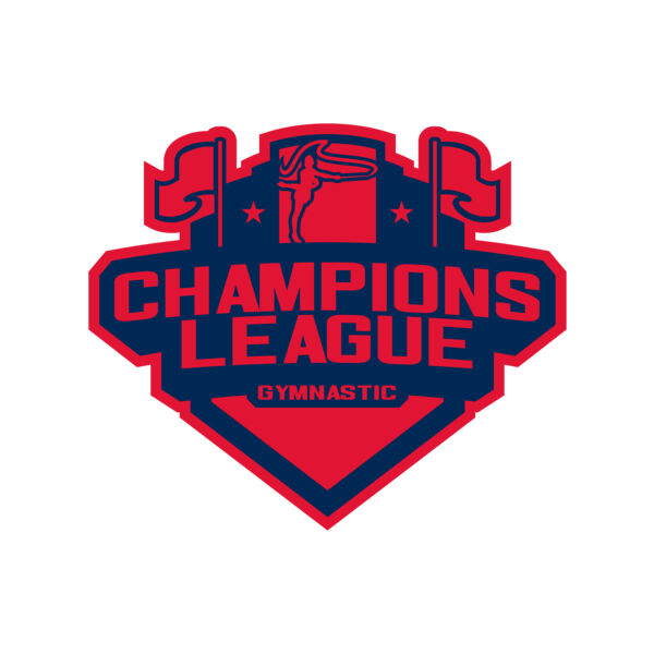 Champions League Gymnastic logo template Thumbnail