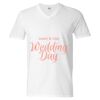 Unisex Softstyle® V-Neck T-Shirt Thumbnail