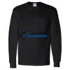 Unisex Ultra Cotton® Long Sleeve Pocket T-Shirt Thumbnail