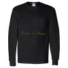 Unisex Ultra Cotton® Long Sleeve Pocket T-Shirt Thumbnail